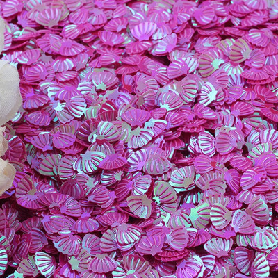 Šljokice u obliku školjke PVC masivne šljokice Svjetlucave šljokice za šivanje ukrasa za nokte Konfeti za vjenčanje 10 g