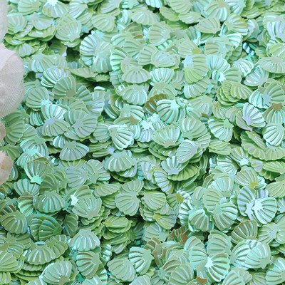 Šljokice u obliku školjke PVC masivne šljokice Svjetlucave šljokice za šivanje ukrasa za nokte Konfeti za vjenčanje 10 g