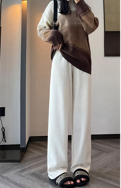 Casual Γυναικείο ίσιο παντελόνι εγκυμοσύνης