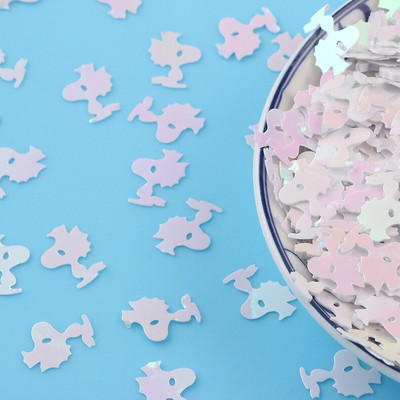 10g uus PVC multikas koer lahtised litrid Pailletid õmblemine käsitöö isetegemise tarvikud pulmarõivad küünekunsti kaunistused: 10*13mm