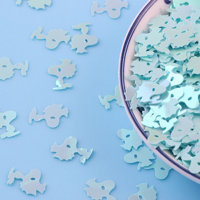 10g uus PVC multikas koer lahtised litrid Pailletid õmblemine käsitöö isetegemise tarvikud pulmarõivad küünekunsti kaunistused: 10*13mm