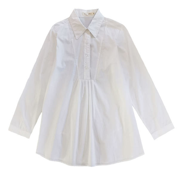 Casual γυναικείο κλασικό πουκάμισο εγκυμοσύνης με γιακά