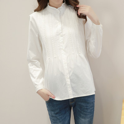 Γυναικείο casual μακρυμάνικο πουκάμισο εγκυμοσύνης