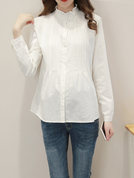 Γυναικείο casual μακρυμάνικο πουκάμισο εγκυμοσύνης