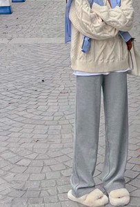 Ženske široke hlače - za trudnice