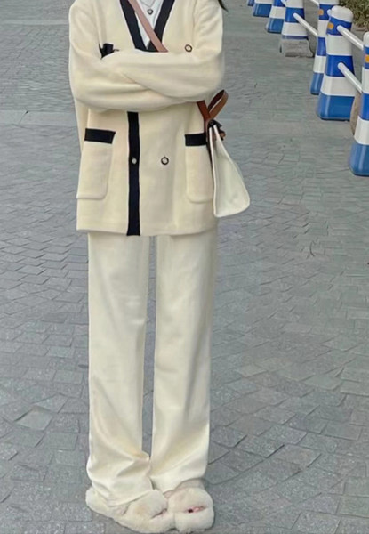 Ženske široke hlače - za trudnice