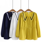 Cămașă de maternitate de damă la modă cu decolteu în V