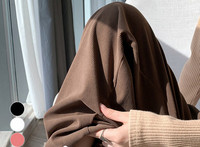 Široke hlače za trudnice s visokim strukom