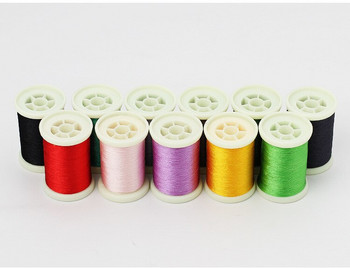 40 Χρώματα 120D/2 Μηχανή Κεντήματος Μηχανής Υπολογιστή Κλωστή κεντήματος 280M Non-Woven Ebroidery Thread Patchwork DIY Thread