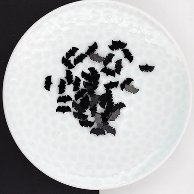 25g/partii 4*8mm Pisike halloweeni nahkhiir/kassi lahtised litrid kaunid käsitööd küünekunsti jaoks Ise isetegemise aksessuaarid lastele isetegemise väljalõigete album