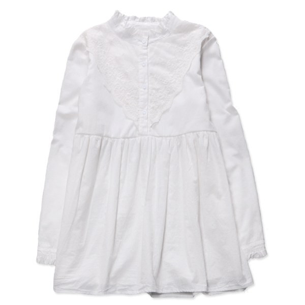 Γυναικείο πουκάμισο για εγκύους με δαντέλα και κουμπιά