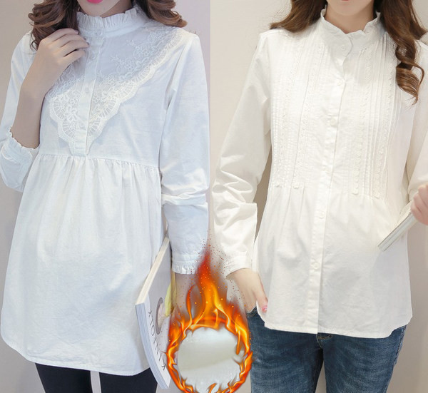 Moodne madala kraega naiste särk valget värvi