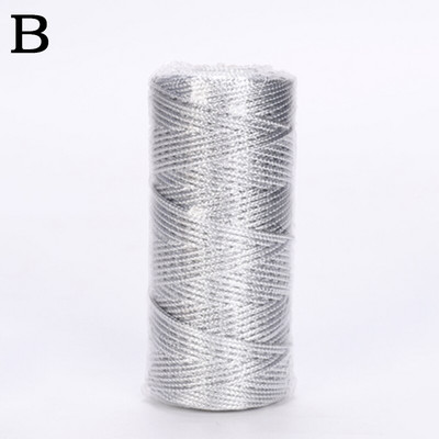 Σειρά ετικετών 1,5*100 χιλιοστών 16 σκέλη Πλεκτό χρυσό πάρτι δώρου Σειρά συσκευασίας Τσάντα συσκευασίας ψησίματος Σειρά δεσίματος Diy διακόσμηση σπιτιού