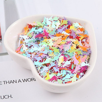 500pcs/Συσκευασία 4*10mm Dancing Girl Loose Sequins For Craft DIY Nail Glitter Flake Paillettes Sequin For Slime Decor Αξεσουάρ