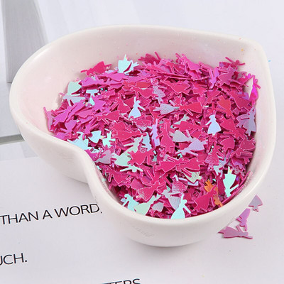 500 tk/pakend 4*10 mm tantsutüdruku lahtised litrid käsitöö jaoks DIY küünte sädelev helbed pailletid litrid limakaunistamiseks tarvikud