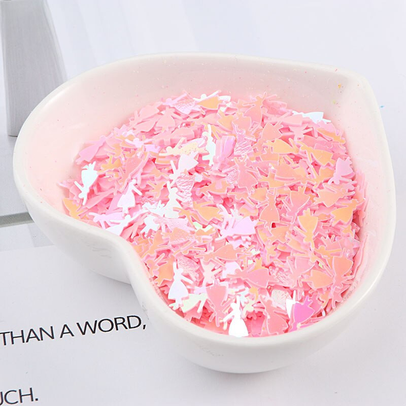 500 tk/pakend 4*10 mm tantsutüdruku lahtised litrid käsitöö jaoks DIY küünte sädelev helbed pailletid litrid limakaunistamiseks tarvikud