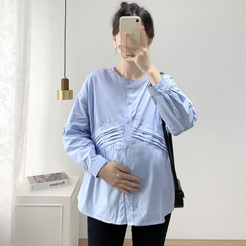 Дамска риза с дълъг ръкав за бременни жени