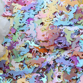 10g AB boje 15*20mm u obliku jednoroga šljokice diy ručno izrađene razine scenski nastupi Odjevni predmeti Pribor za šivanje Paillettes