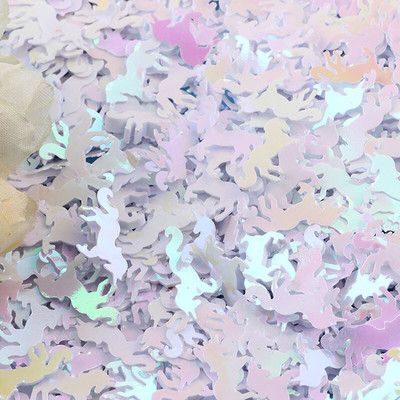 10g AB boje 15*20mm u obliku jednoroga šljokice diy ručno izrađene razine scenski nastupi Odjevni predmeti Pribor za šivanje Paillettes