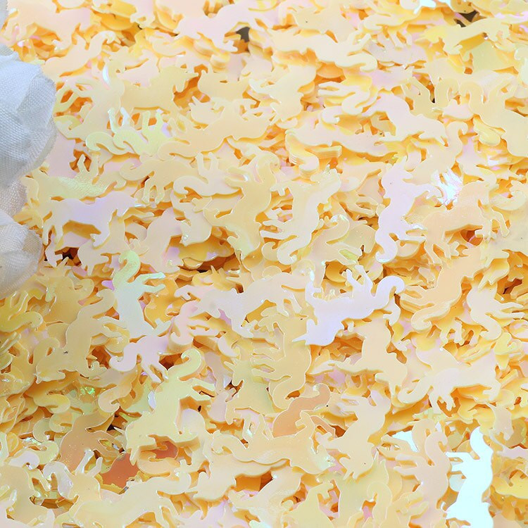 10g AB boje 15*20mm u obliku jednoroga šljokice diy ručno izrađene razine scenski nastupi Odjevni predmeti Pribor za šivanje Paillettes