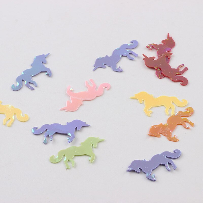 10g AB boje 15*20mm u obliku jednoroga šljokice diy ručno izrađene razine scenski nastupi Odjevni predmeti Pribor za šivanje Paillettes