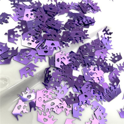 20g 7x12mm kroon lahtised litrid Pailletid käsitööõmblused, naiste isetegemine, lapsed, käsitöö täitematerjalid, rõivatarvikute hulgimüük