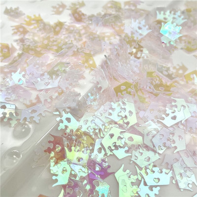 20g 7x12mm kroon lahtised litrid Pailletid käsitööõmblused, naiste isetegemine, lapsed, käsitöö täitematerjalid, rõivatarvikute hulgimüük