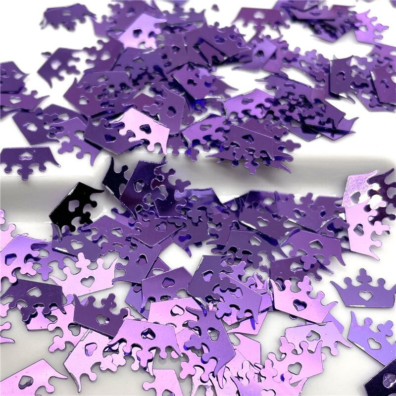 20g 7x12mm kroon lahtised litrid Pailletid käsitööõmblused, naiste isetegemine, lapsed, käsitöö täitematerjalid, rõivatarvikute hulgimüük