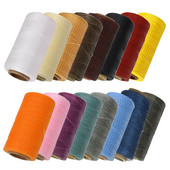 260 metara 284 jarda 0,8 mm kožni voštani kabel voštani konac kabel uzica remen ogrlica konop perla DIY izrada nakita za narukvicu