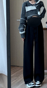 Laiad naiste püksid – kõrge vöökohaga