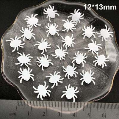 20 γραμμάρια αποκριάτικη γάτα, αράχνη, ιστός αράχνης. Φάντασμα, μάγισσα, κρανίο, νυχτερίδα, κολοκύθες χαλαρές παγιέτες παγιέτες για παπούτσια, καπέλο, παιδιά DIY, χειροτεχνίες