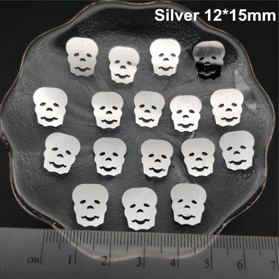 20 γραμμάρια αποκριάτικη γάτα, αράχνη, ιστός αράχνης. Φάντασμα, μάγισσα, κρανίο, νυχτερίδα, κολοκύθες χαλαρές παγιέτες παγιέτες για παπούτσια, καπέλο, παιδιά DIY, χειροτεχνίες