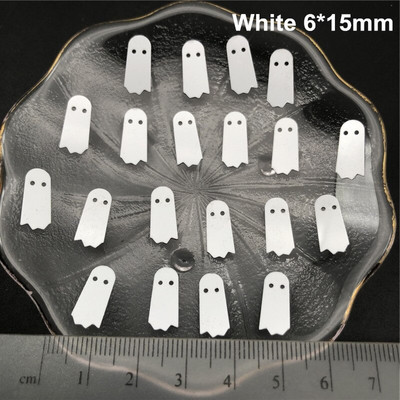 20 γραμμάρια αποκριάτικη γάτα, αράχνη, ιστός αράχνης. Φάντασμα, μάγισσα, κρανίο, νυχτερίδα, κολοκύθες χαλαρές παγιέτες παγιέτες για παπούτσια, καπέλο, παιδιά DIY, χειροτεχνίες