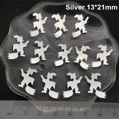 20 γραμμάρια αποκριάτικη γάτα, αράχνη, ιστός αράχνης. Φάντασμα, μάγισσα, κρανίο, νυχτερίδα, κολοκύθες χαλαρές παγιέτες παγιέτες για παπούτσια, καπέλο, παιδιά DIY, χειροτεχνίες