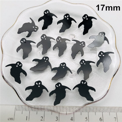 20 γραμμάρια αποκριάτικη γάτα, αράχνη, ιστός αράχνης. Φάντασμα, μάγισσα, κρανίο, νυχτερίδα, κολοκύθες χαλαρές παγιέτες παγιέτες για παπούτσια, καπέλο, παιδιά DIY, χειροτεχνίες