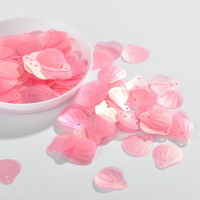 10 g/pachet mat roz amestec flori prune stea forme cochilii PET fulgi cană paiete vrac Paillettes accesorii de cusut și confeti de nuntă