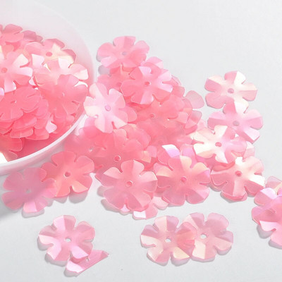 10 g/pachet mat roz amestec flori prune stea forme cochilii PET fulgi cană paiete vrac Paillettes accesorii de cusut și confeti de nuntă