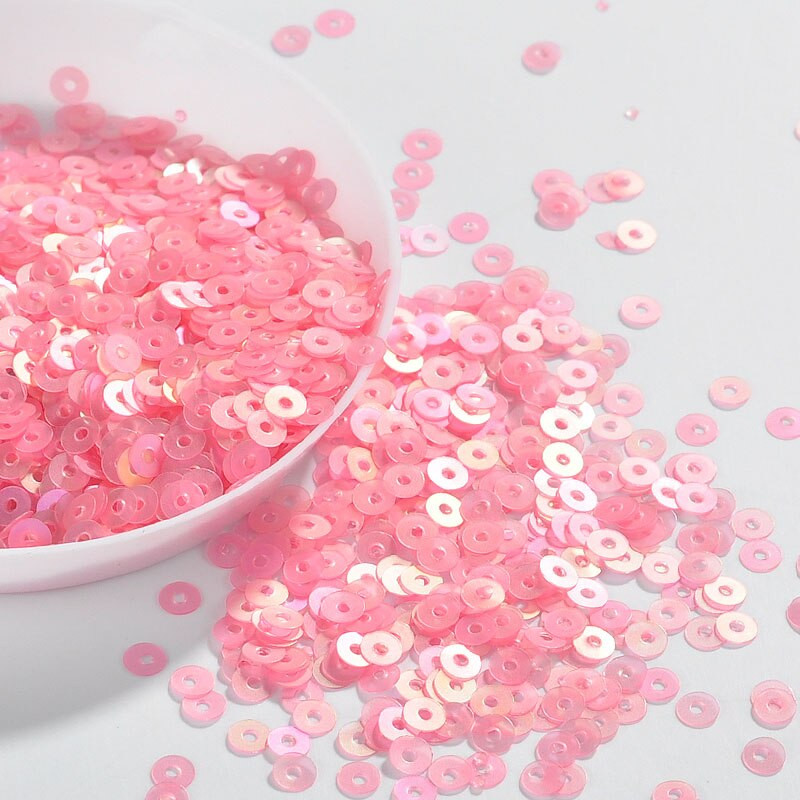 10 g/pachet mat roz amestec flori prune stea forme cochilii PET fulgi cană paiete vrac Paillettes accesorii de cusut și confeti de nuntă