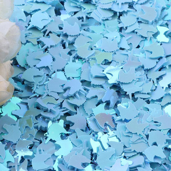 Lentejuelas 8*12mm Unicorn Shape Sequins Confetti Glitter Diy Χειροποίητα Ενδύματα Αξεσουάρ ραπτικής Paillettes Manualidades