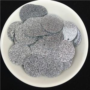 10g(100Pcs) 20mm Flash Powder Παγιέτες γκλίτερ PVC Πιλέτες Sewing Craft DIY Αξεσουάρ για ένδυμα Lentejuelas Para Coser