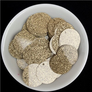 10g(100Pcs) 20mm Flash Powder Παγιέτες γκλίτερ PVC Πιλέτες Sewing Craft DIY Αξεσουάρ για ένδυμα Lentejuelas Para Coser