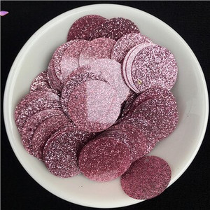 10g(100Pcs) 20mm Flash Powder Παγιέτες γκλίτερ PVC Πιλέτες Sewing Craft DIY Αξεσουάρ για ένδυμα Lentejuelas Para Coser