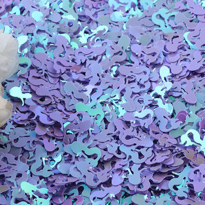 20g Sirenă de desene animate Paiete libere pentru artizanat Paillettes Glitter Confetti Accesorii de cusut DIY Manichiura Nail Art Decoration