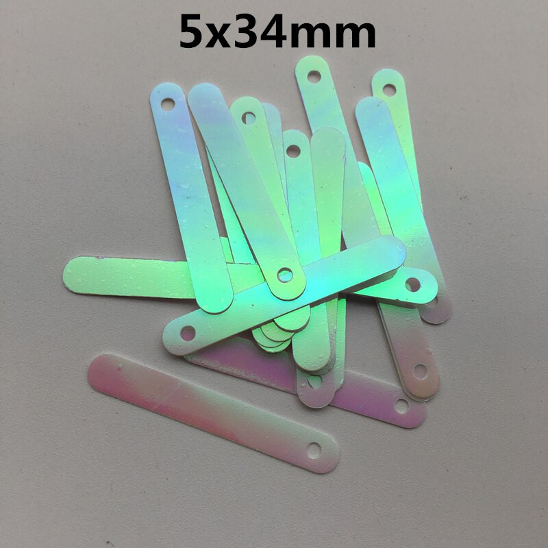 460/920 tk, 5x34 mm suur ristkülikukujuline latt, ühe auguga lame litrite õmblemine, pulmakäsitöö, naiste meisterdamise tarvikud lastele