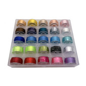 Daugiaspalvių siūlų ritės Siuvimo mašinų ritės Plastikinės ritės su siūlu siuvimo mašinoms Skiautinių siuvimo priedai