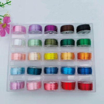 Daugiaspalvių siūlų ritės Siuvimo mašinų ritės Plastikinės ritės su siūlu siuvimo mašinoms Skiautinių siuvimo priedai