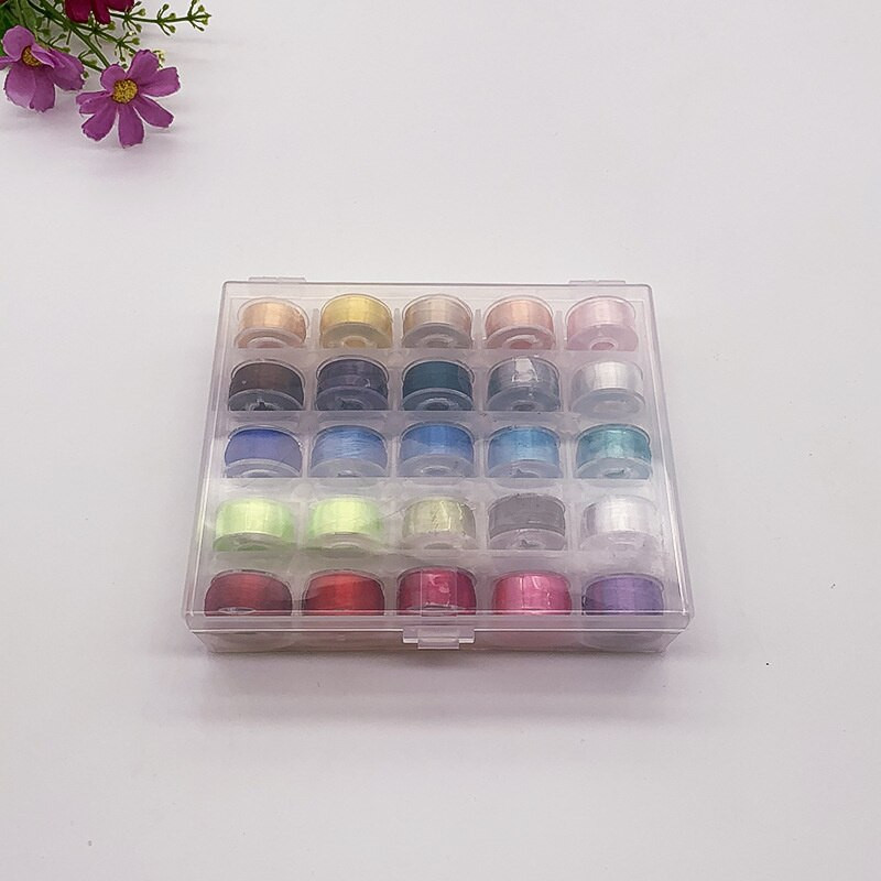 Daugiaspalvių siūlų ritės Siuvimo mašinų ritės Plastikinės ritės su siūlu siuvimo mašinoms Skiautinių siuvimo priedai