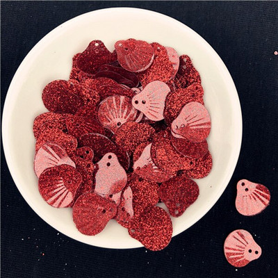 10 g 13 mm svjetlucavi prah svjetlucavi školjkasti oblik riblje ljuske šljokice PVC paillettes šivanje vjenčanica DIY Lentejuelas dodaci