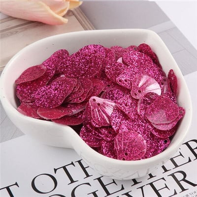 10 g 13 mm svjetlucavi prah svjetlucavi školjkasti oblik riblje ljuske šljokice PVC paillettes šivanje vjenčanica DIY Lentejuelas dodaci