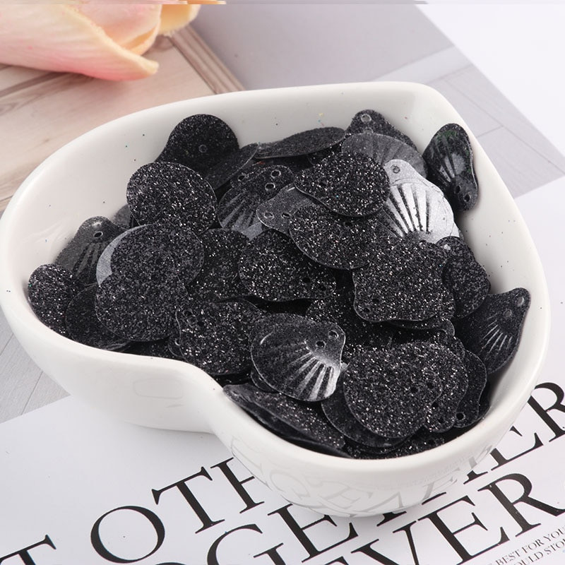 10 g 13 mm svjetlucavi prah svjetlucavi školjkasti oblik riblje ljuske šljokice PVC paillettes šivanje vjenčanica DIY Lentejuelas dodaci